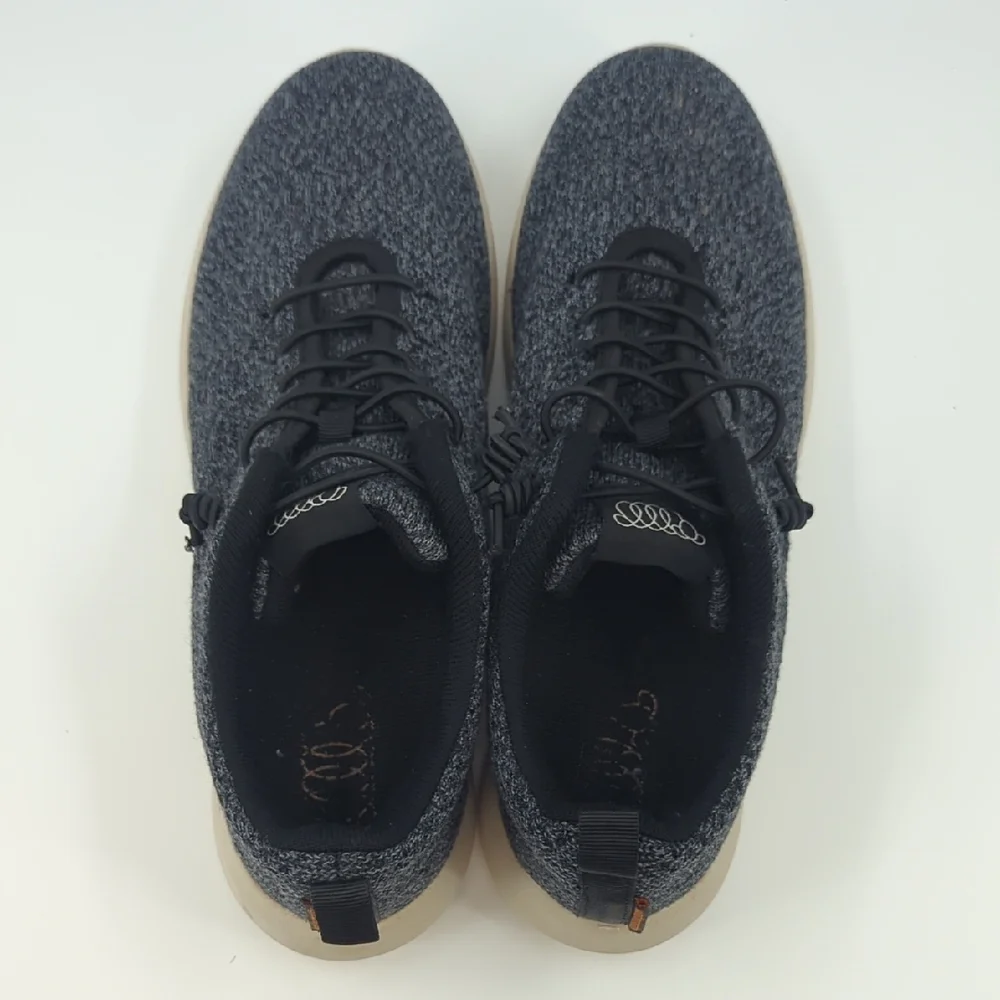 Woolloomooloo Belmont Black Slip-on Merino Wool Sneakers EU 39, US 8.5-9 - Picture 5 of 9